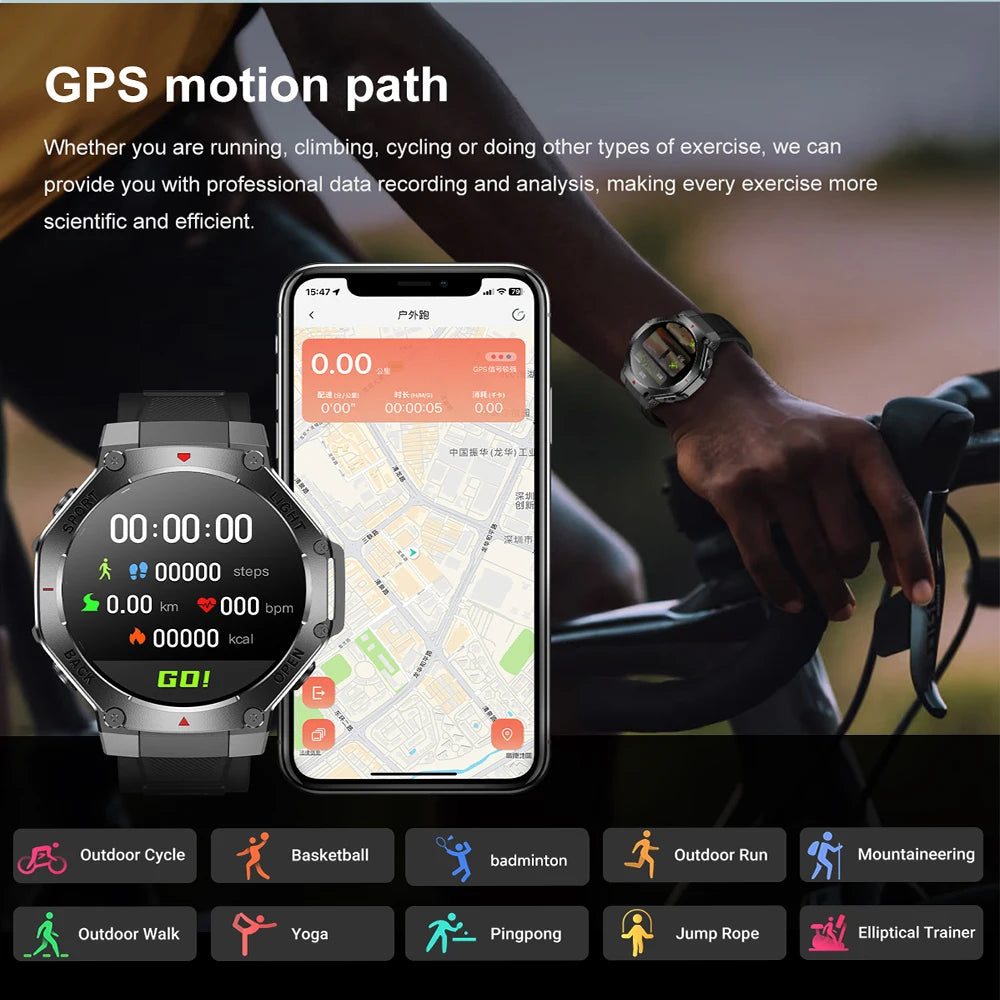 Active Life Smartwatch™ – Fitness Tracker , GPS  & Health Smartwatch